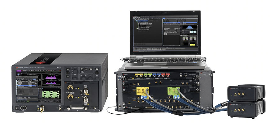 Keysight präsentiert die erste 800G-Testlösung für die Validierung der Konformität von seriellen Rechenzentrumsschnittstellen mit 112 Gbit/s